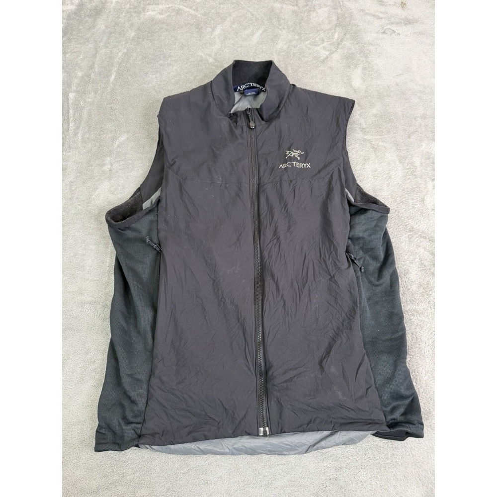 Arc'teryx Atom Vest Men's Size Medium Black Full Zip Outdoor